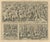 Beige Montfaucon, Cavalry Battle and River Crossing with Armored Horsemen, 1722, Engraving For Sale - Image 8 of 8