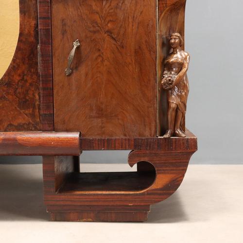 Vintage Showcase Cabinet, 1920s For Sale - Image 11 of 15