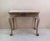 Small Antique Bleached Side Table with Claw and Ball Feet, 1800 For Sale - Image 10 of 11