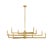 2020s Arteriors Home Griff Gold Iron Large Chandelier For Sale - Image 5 of 10