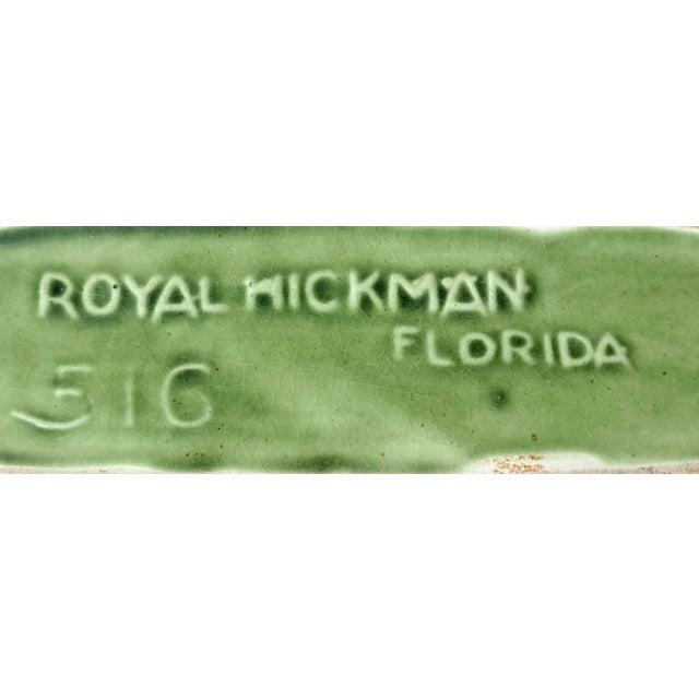 Royal Hickman Florida MCM Oval Pillow Planter, No. 516 For Sale - Image 9 of 12