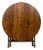 Antique Country French Farmhouse Oval Oak Vendange Wine Tasting Table For Sale