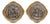 Pair of Italian Deep Relief Figural Metal Wall Plaques, Late 19th Century. For Sale