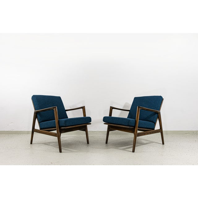 Vintage Armchairs from SFM, Poland, 1960s, Set of 2 For Sale - Image 11 of 15