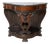 Antique 19th Century Neapolitan Louis Philippe Console Table in Fine Exotic Wood with Levanto Marble Top For Sale