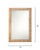Contemporary Jamie Young Relief Carved Rectangle Mirror For Sale - Image 3 of 5