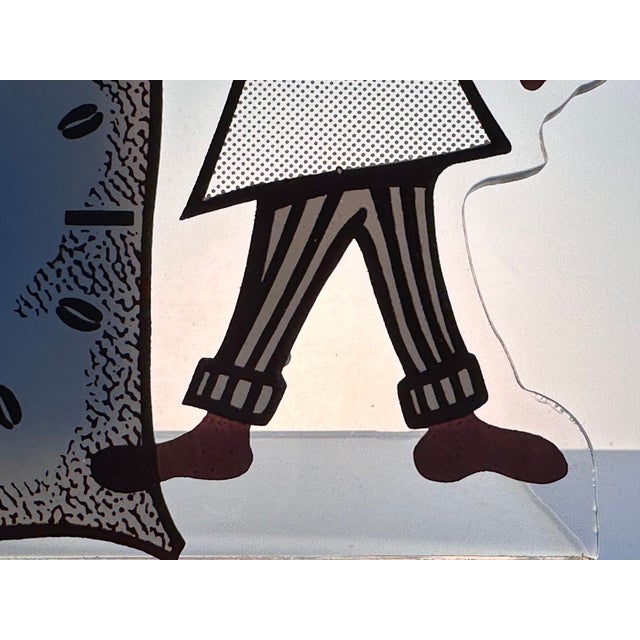 Cafés Mama Same Pop Art Advertising Table Clock / Table Display, Spain, 1990s For Sale - Image 14 of 17