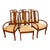 Late 20th Century Thomasville Oak Dining Chairs - Set of 6 For Sale