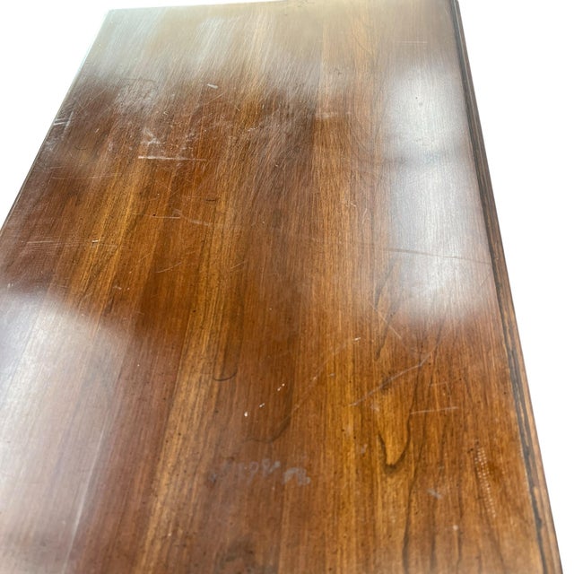 Brown Ethan Allen Four Drawer Side Chest For Sale - Image 8 of 11