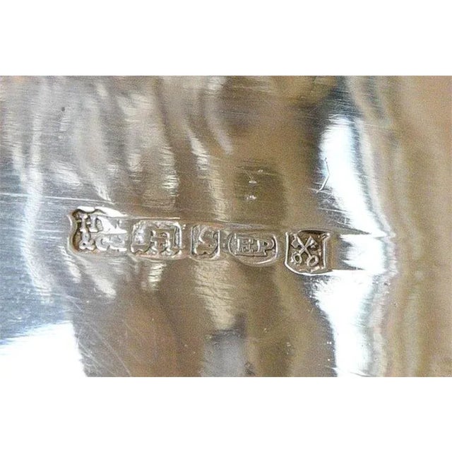 19th Century Antique English Silver Plated Warming Supper Dish by Henry Wilkinson & Co. For Sale In West Palm - Image 6 of 11