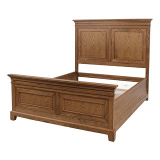 Stickley Arts & Crafts Queen Size Panel Bed For Sale