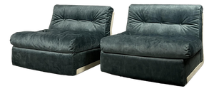 Set of Amanta Lounge Chairs by Mario Bellini for B&B Italia, 1960s