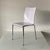 Set of 7 red stacking chairs by eric magnussen for engelbrechts, denmark 1990’s stacking chairs in red & white melamine...