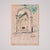 Vintage Signed Architectural Archway Ink and Watercolor Illustration on Paper by Artist Jorge Dunn This artwork presents...