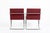 Pair Mid-Century Red Brno Armchairs by Mies Van Der Rohe for Knoll, 1983 For Sale In Detroit - Image 6 of 18
