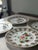 Vintage Chinese Jingdezhen Famille Rose "Pineapple & Butterfly" Dessert Plates - Set of 4 For Sale - Image 4 of 6