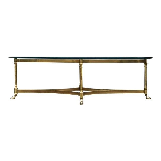 Vintage La Barge Oval Coffee Table Chairish