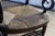 Brown Fancy Armchair Antique With Rush Seat For Sale - Image 8 of 10