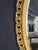 Early 1900s French Style Hand Carved Gilded Oval Beveled Wall Mirror For Sale - Image 12 of 12