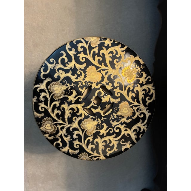 Chinoiserie Porcelain Garden Stool For Sale - Image 4 of 4
