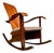 Brazilian Mid-Century Rocking Chair in Bentwood, Moveis Cimo, 1950s - Lot 137 For Sale