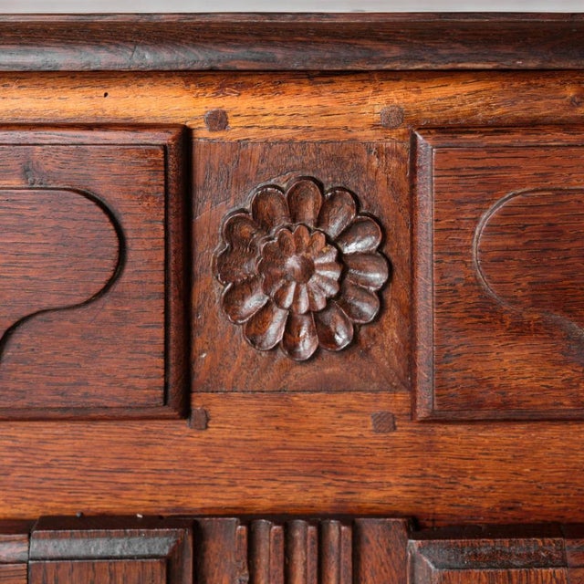 19th Century French Oak Buffet For Sale In Birmingham - Image 6 of 12
