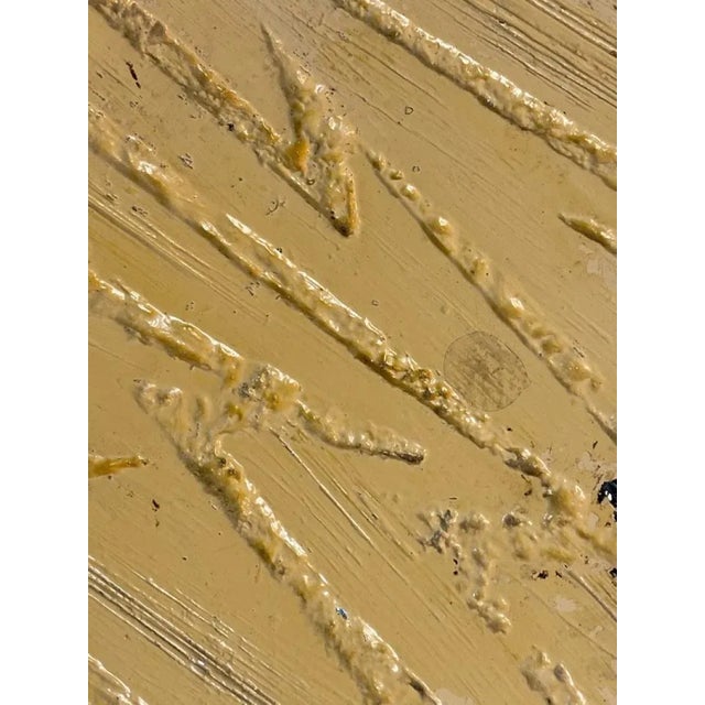 Alberto & Diego Giacometti 1970s Modernist Brutalist Plaster Rock form Table in the Manner of Giacometti For Sale - Image 4 of 5