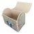 2000 - 2009 Vintage Madagascar Hand-Woven Raffia "Circus" Toy Trunk & Storage Chest For Sale - Image 5 of 11