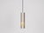 Fog & Mørup Vintage Brass Trombone Pendant Lamps by Jo Hammerborg for Fog and Mørup, 1960s, Set of 3 For Sale - Image 4 of 16