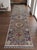 Mamluk Runner Rug, Hand-Knotted Wool, Medallion, 3x12, Teal & Gold For Sale - Image 12 of 12