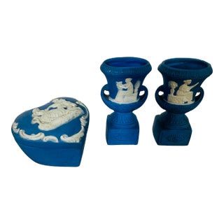 Collection of Small Wedgewood Pieces For Sale