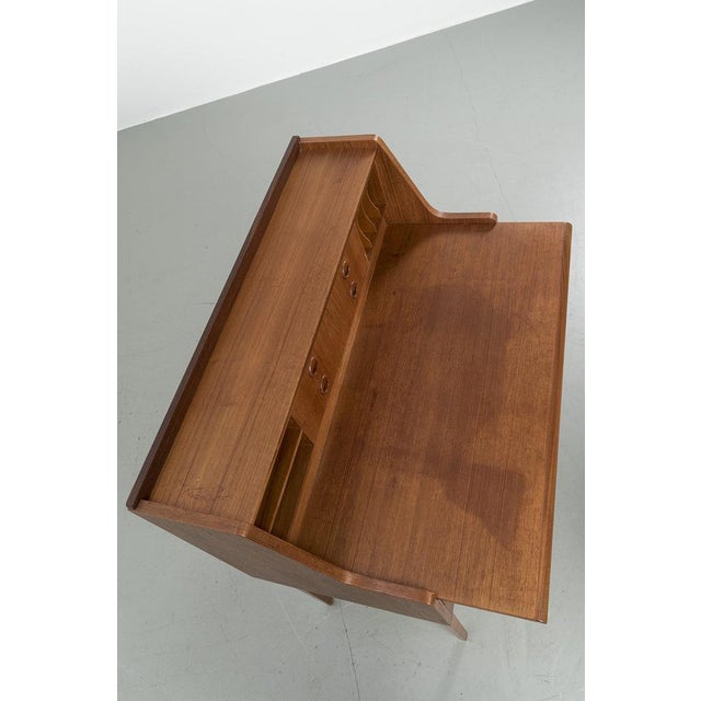 1960s Mid-Century Secretaire Desk For Sale - Image 5 of 9