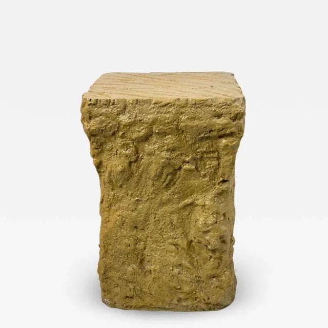 1970s 1970s Modernist Brutalist Plaster Rock form Table in the Manner of Giacometti For Sale - Image 5 of 5