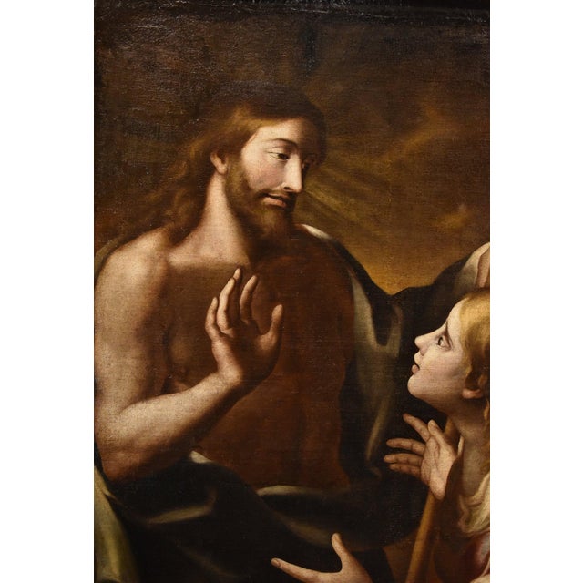 Baroque Circle of Carlo Cignani, Noli Me Tangere, 1700, Oil on Canvas For Sale - Image 3 of 11