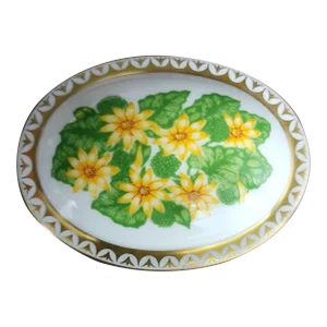 Royal Crown Derby English Fine Bone China Oval Box