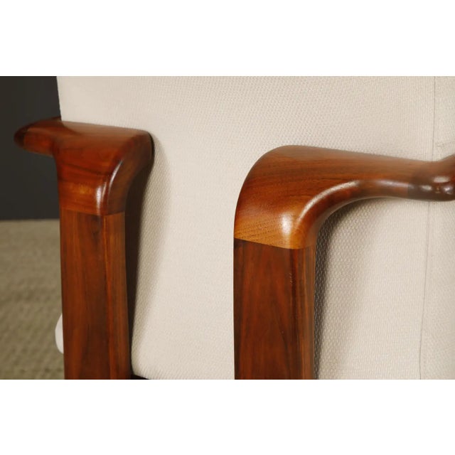 Set of Four Sculptural Armchairs in the Style of Afra & Tobia Scarpa, 1970s For Sale - Image 12 of 15