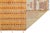 Moroccan Contemporary Moroccan Style Geometric Wool Area Rug in Saffron, Ochre & Burgundy For Sale - Image 3 of 12