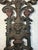 Victorian Antique Ornate 1800's Victorian Cast Iron Lion Head Cold Painted Table Bench Leg For Sale - Image 3 of 9
