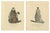 European School, Bologna Renaissance Costume Fashion Pair, 1749, Paper Engraving For Sale - Image 9 of 9