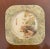 Vintage Lesley Roy Hand Made Decorator Reverse Painted Glass Plate For Sale - Image 9 of 10