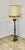 Goldenrod Large Brass Table Lamp, 1890s For Sale - Image 8 of 10
