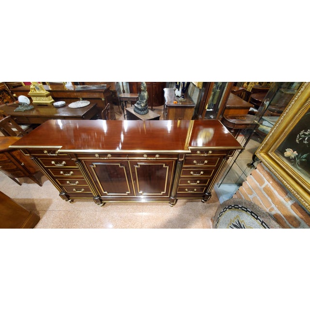 Antique Napoleon III Walnut Sideboard For Sale - Image 10 of 18
