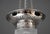 Silver Vintage Nickel-Plated Ceiling Lamps with Glass Sticks, 1920, Set of 2 For Sale - Image 8 of 16