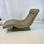 Adrian Pearsall 1960s Mid-Century Italian Boho Chic Scalamandre Wave Chaise Lounge, After Adrian Pearsall. For Sale - Image 4 of 17