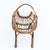 1960s Bamboo and Rattan Magazine Rack in the style of Franco Albini, 1960s For Sale - Image 5 of 8