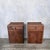 Contemporary Mid-Century Walnut Bedside Cabinets, Set of 2 For Sale - Image 3 of 11