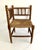 Traditional Dutch Oak Corner Bobbin Chair For Sale - Image 3 of 7