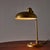 Metal 1940s Giovanni Michelucci Patinated Brass Ministerial Desk Lamp for Lariolux For Sale - Image 7 of 17