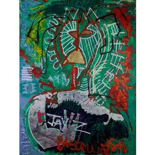 Jay-Z Basquiat. Transformation: The Masks of God by Sax Berlin For Sale