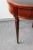 Traditional Vintage Pedestal Table in Mahogany and Marble For Sale - Image 3 of 7